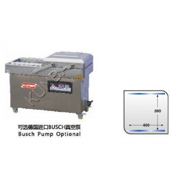 DZ-400/2SA - DOUBLE CHAMBER VACUUM PACKAGER (DEEP TYPE)